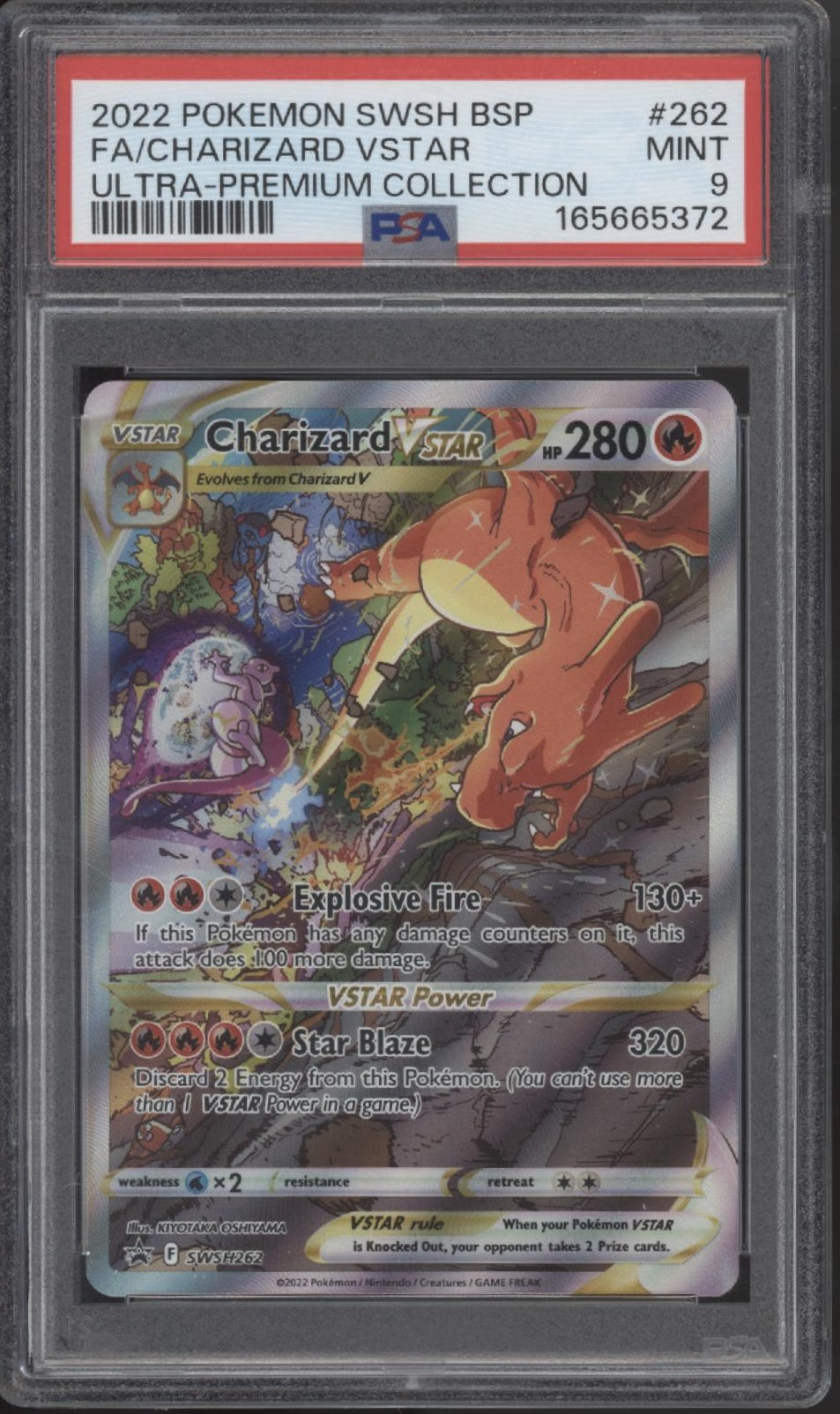Charizard VSTAR Pokemon Ultra Premium Collection Full Art #262 PSA 9 #2、Collector Store LLC Gaming、kayou