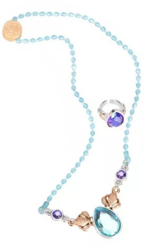 Disney Princess Style Collection Ariel Necklace & Ring Costume Jewelry Set for Kids、ToyWiz、kayou
