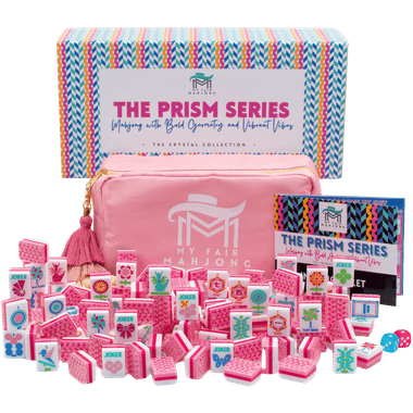 Crystal Prism Pink: Mahjong with Bold Angles and Vibrant Vibes、My Fair Mahjong、kayou