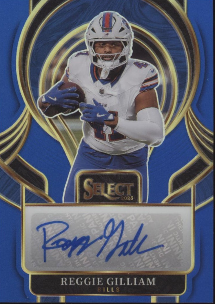 Reggie Gilliam 2025 Panini Select Blue Prizm Auto 35/99 #SIP-RGM、Collector Store LLC、kayou