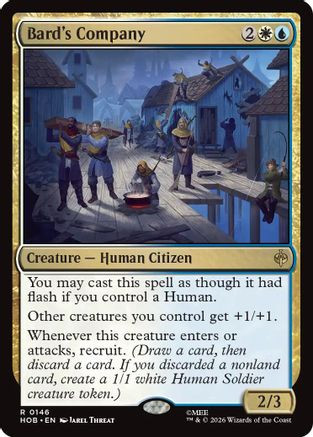 Bard's Company (HOB-146) - The Hobbit Foil、Wizards of the Coast、kayou