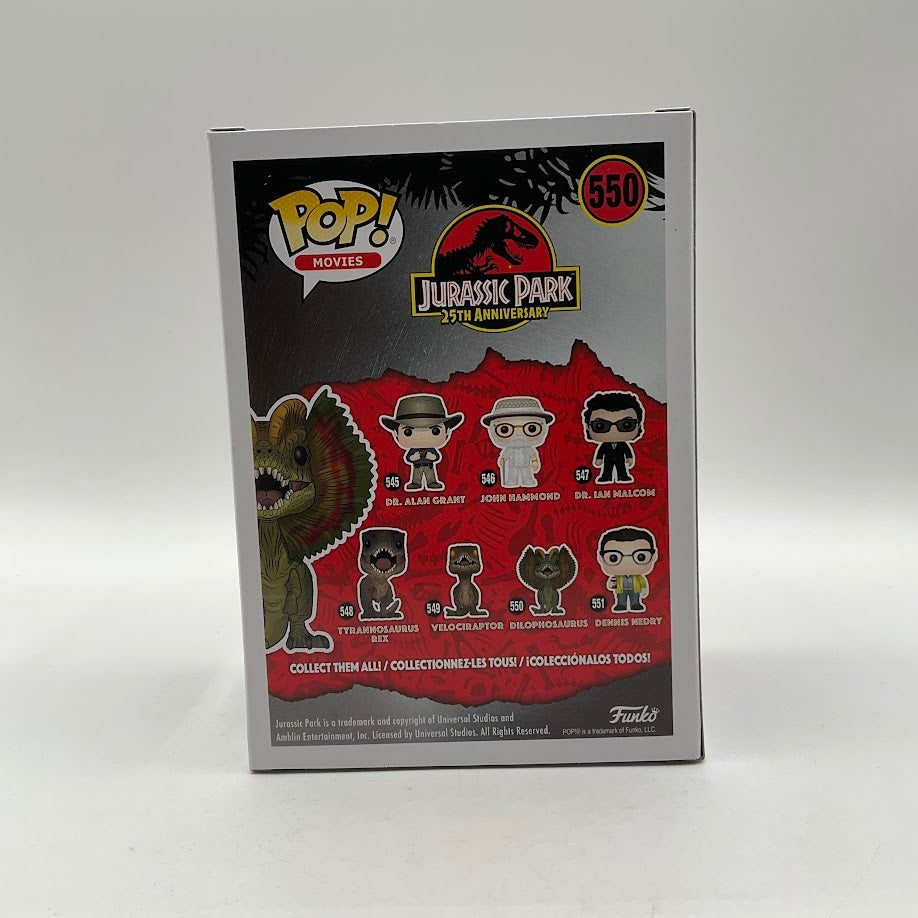Dilophosaurus Funko Pop! Jurassic Park 25th Anniversary #550、Funko、kayou
