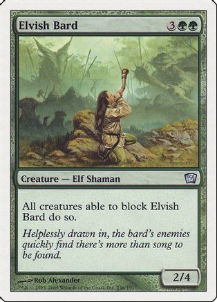 Elvish Bard (9ED-236) - 9th Edition、Wizards of the Coast、kayou