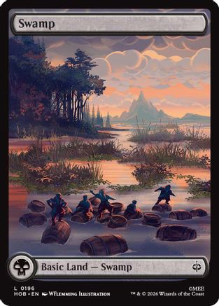 Swamp (0196) (HOB-196) - The Hobbit、Wizards of the Coast、kayou