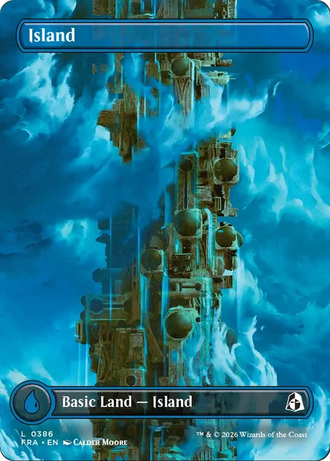 Island (#386) (Borderless Art) | Reality Fracture、Magic: The Gathering、kayou