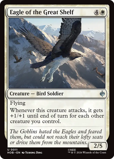 Eagle of the Great Shelf (Foil) | The Hobbit、Magic: The Gathering、kayou