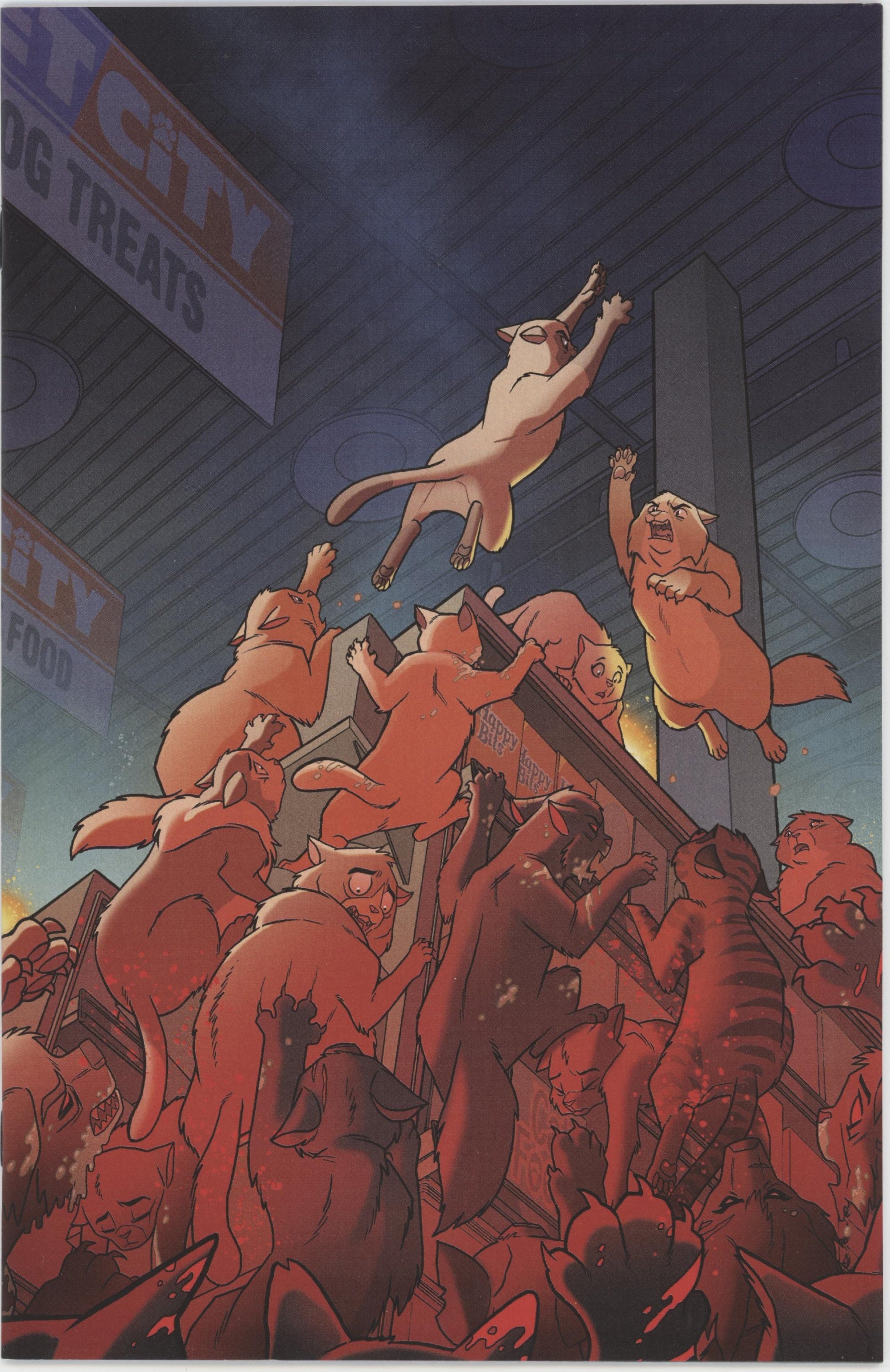 Feral #17 Cover C 1 in 10 Tony Fleecs Full Art Variant、Image Comics、kayou