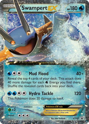 Swampert-EX XY55/211 - XY Black Star Promos Holofoil (MP)、The Pokémon Company、kayou