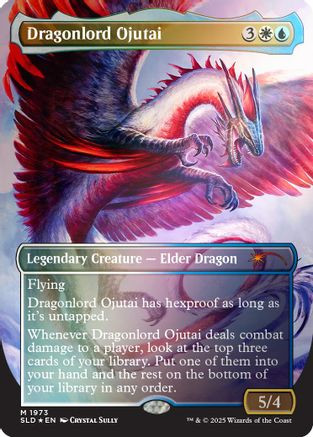 Dragonlord Ojutai (Rainbow Foil) (SLD-1973) - Secret Lair Drop Series Foil、Wizards of the Coast、kayou
