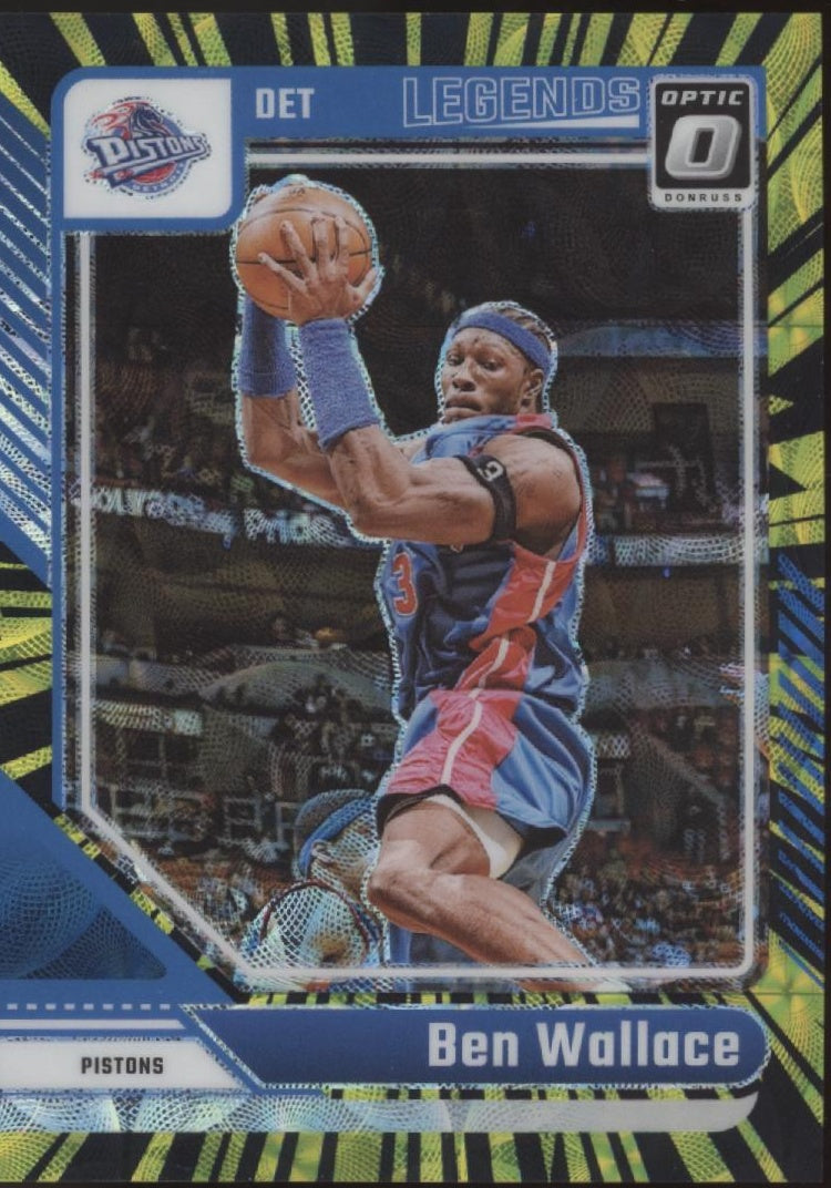 Ben Wallace 2024-25 Panini Donruss Optic Legends Electricity International 20/75、Collector Store LLC、kayou