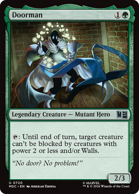 Doorman (Foil) | Marvel Super Heroes Commander、Magic: The Gathering、kayou