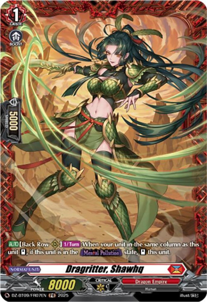 Cardfight Vanguard Trading Card Game Super Brave Detonation FR Dragritter, Shawhq DZ-BT09/FR07EN、ToyWiz、kayou