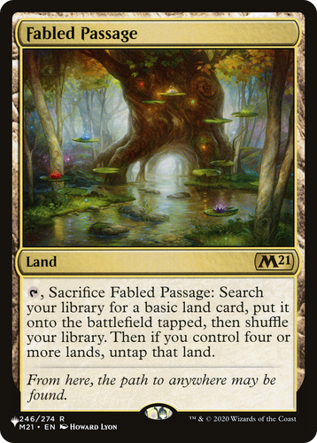 Fabled Passage (LIST-246/274) - The List、Wizards of the Coast、kayou