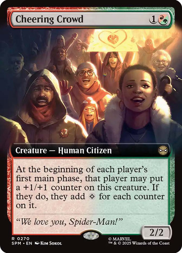 Cheering Crowd、Magic: The Gathering、kayou