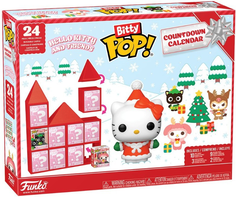 Funko Hello Kitty & Friends Bitty POP! 2026 Edition Mini Vinyl Figure Countdown Calendar、ToyWiz、kayou