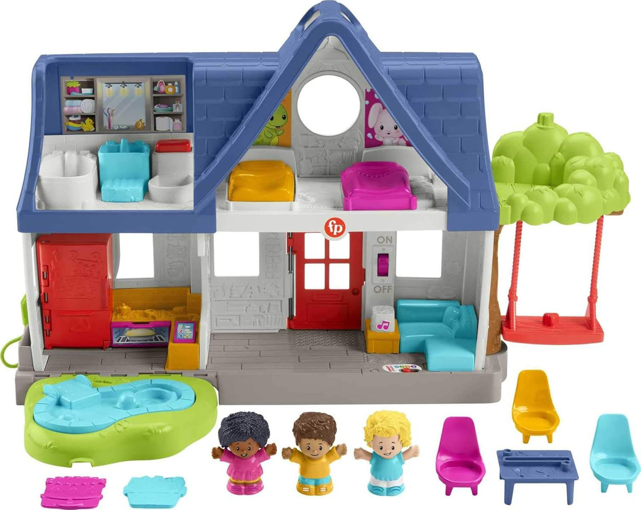 Fisher Price Little People Friends Together Play House、ToyWiz、kayou