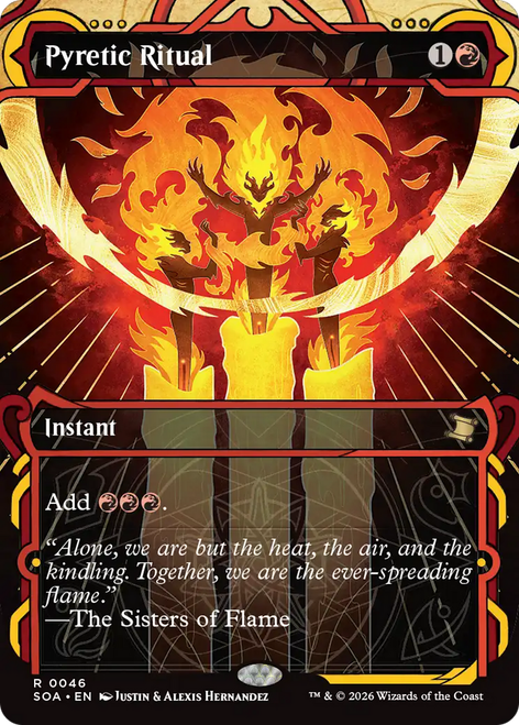 Pyretic Ritual (Mystical Archive) | Secrets of Strixhaven Mystical Archive、Magic: The Gathering、kayou