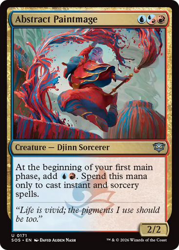 Abstract Paintmage | Secrets of Strixhaven、Magic: The Gathering、kayou