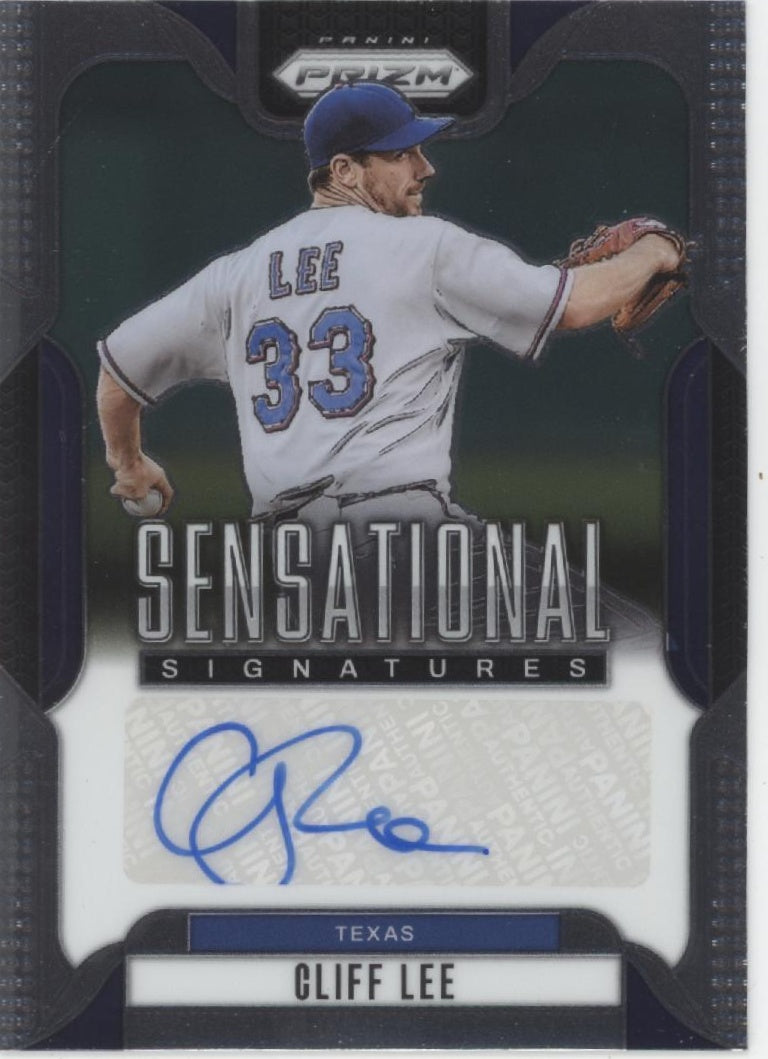 Cliff Lee 2025 Panini Prizm Sensational Signatures Auto #SS-CL、Collector Store LLC、kayou