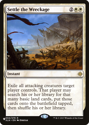 Settle the Wreckage (LIST-034/279) - The List、Wizards of the Coast、kayou