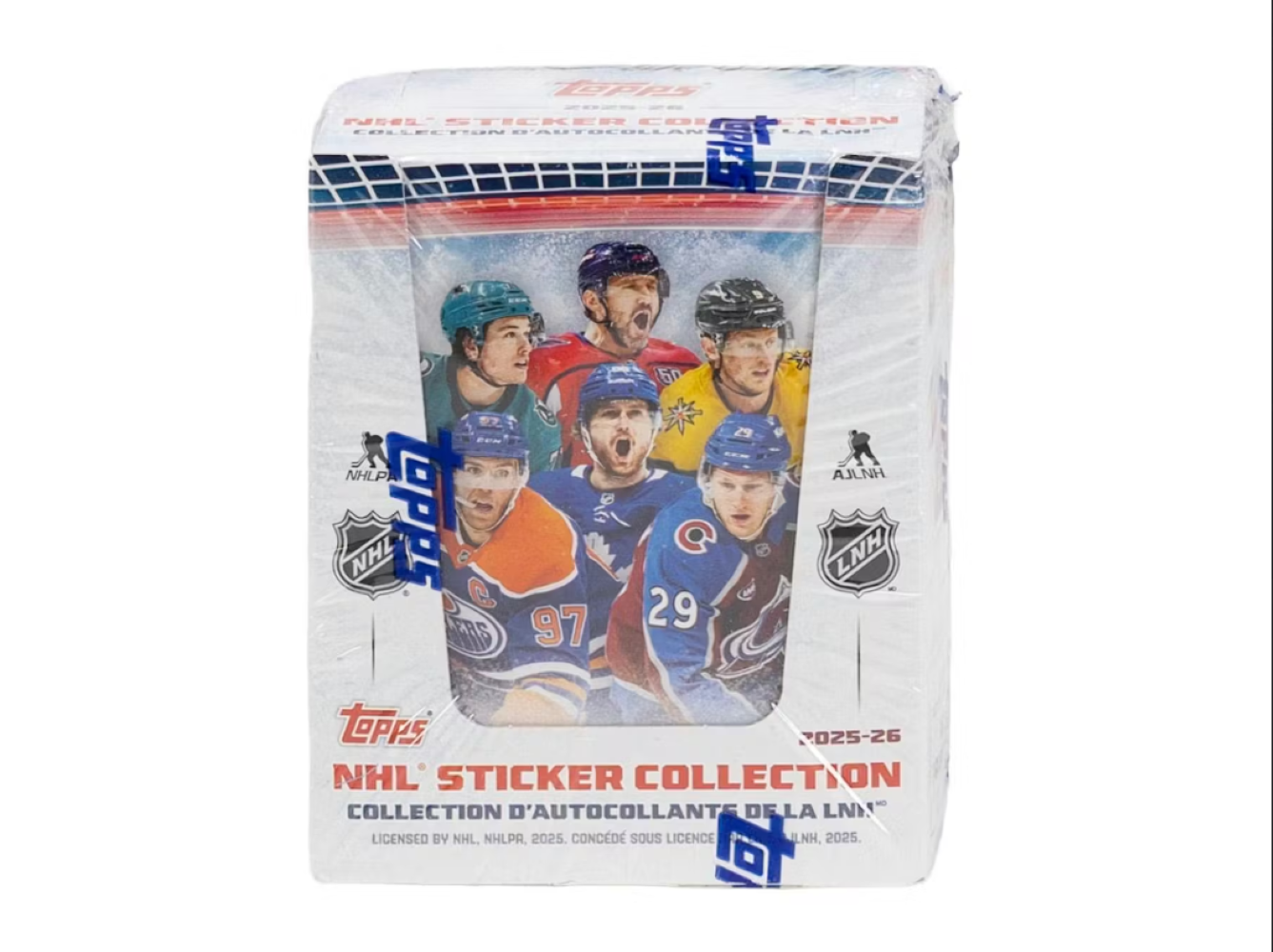 2025-26 Topps NHL Sticker Collection Box、Topps、kayou