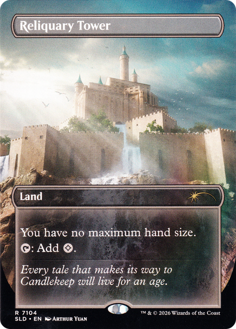 Reliquary Tower (Secret Lair - Dungeons & Dragons: Lands of the Forgotten Realms) | Secret Lair Drops、Magic: The Gathering、kayou