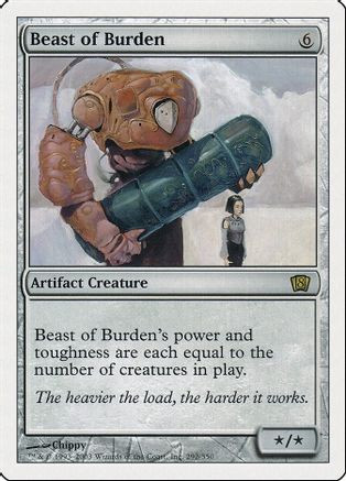 Beast of Burden (8ED-292) - 8th Edition、Wizards of the Coast、kayou