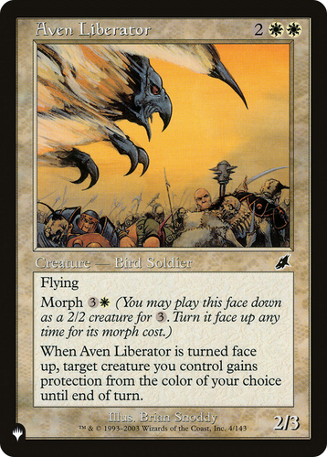 Aven Liberator (LIST-4/143) - The List、Wizards of the Coast、kayou