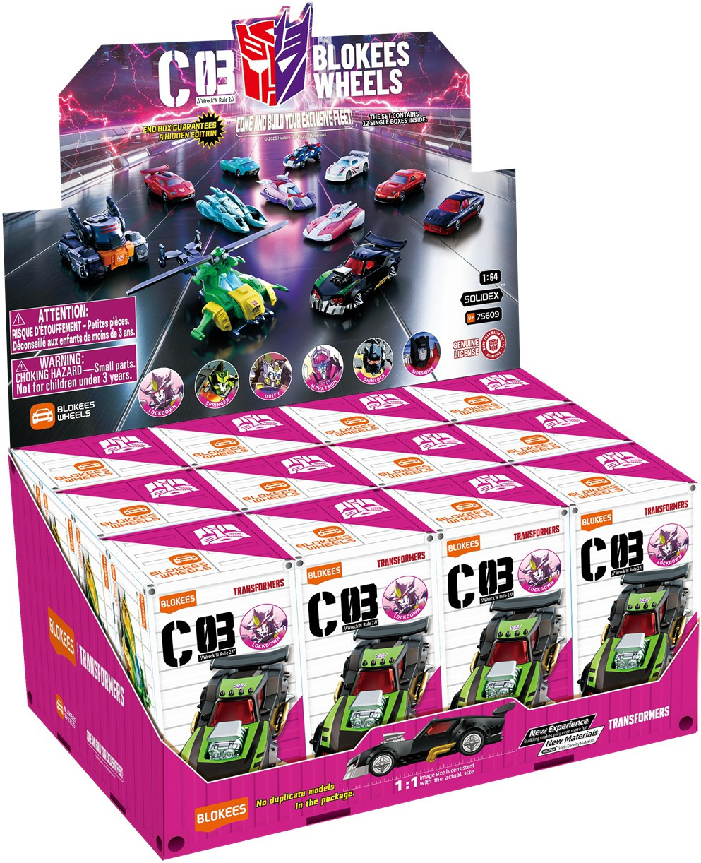 Transformers Wheels Wreck'N Rule 2 Figure Box C03 12 Packs、ToyWiz、kayou