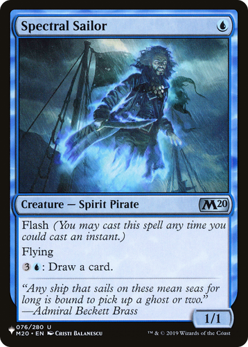 Spectral Sailor (LIST-076/280) - The List、Wizards of the Coast、kayou