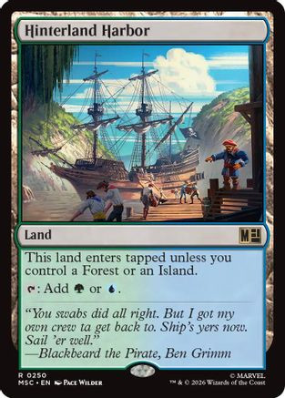 Hinterland Harbor (MSC-250) - Commander: Marvel Super Heroes、Wizards of the Coast、kayou