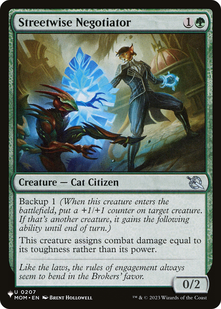 Streetwise Negotiator (LIST-0207) - The List、Wizards of the Coast、kayou