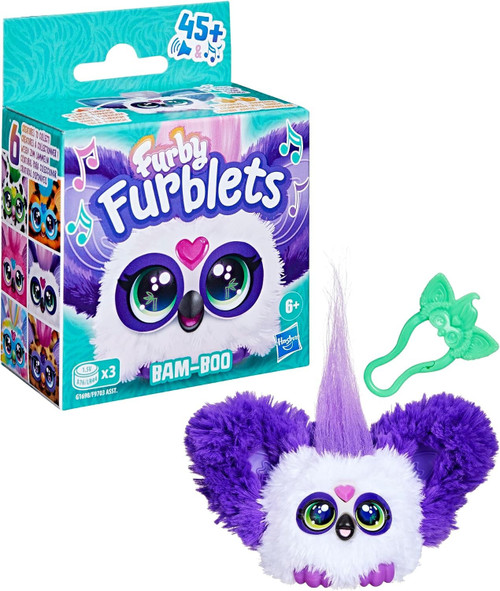 Furby Furblets Bam-Boo Interactive Figure、ToyWiz、kayou