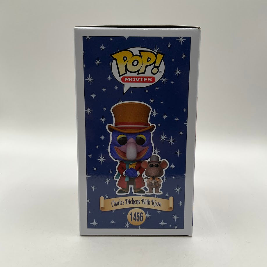 Charles Dickens with Rizzo Funko Pop! The Muppets #1456 Flocked Amazon、Funko、kayou