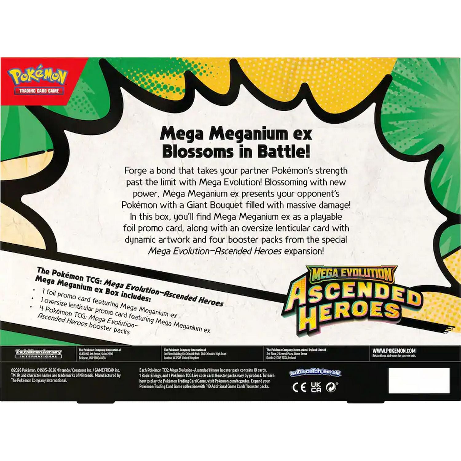 Pokemon: Mega Evolution Ascended Heroes Mega EX Box (Random)、Pokemon、kayou