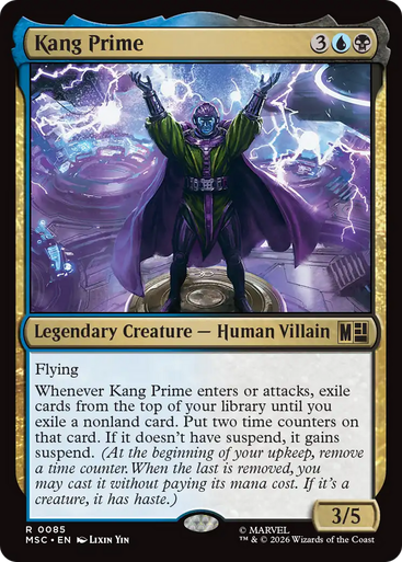 Kang Prime (Foil) | Marvel Super Heroes Commander、Magic: The Gathering、kayou