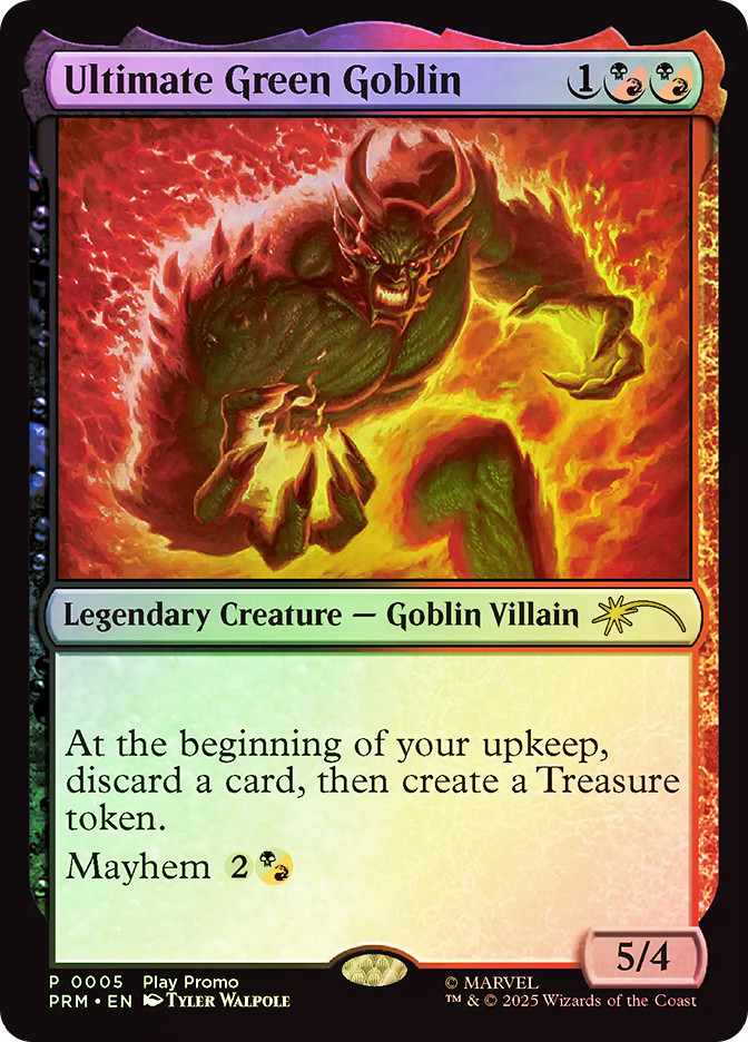 Ultimate Green Goblin、Magic: The Gathering、kayou