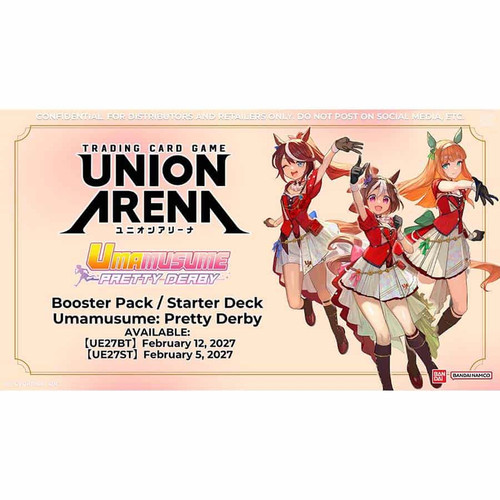 Union Arena Card Game Umamusume: Pretty Derby Starter Deck UE27ST 50 Cards (Pre-Order ships February)、ToyWiz、kayou
