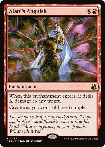 Ajani's Anguish | Reality Fracture、Magic: The Gathering、kayou