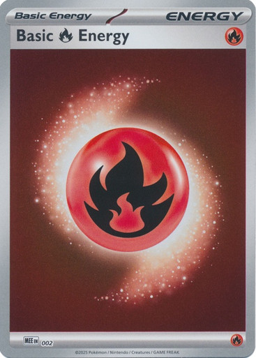 Mega Evolution MEE EN02 Basic Fire Energy (Holo)、Pokemon、kayou