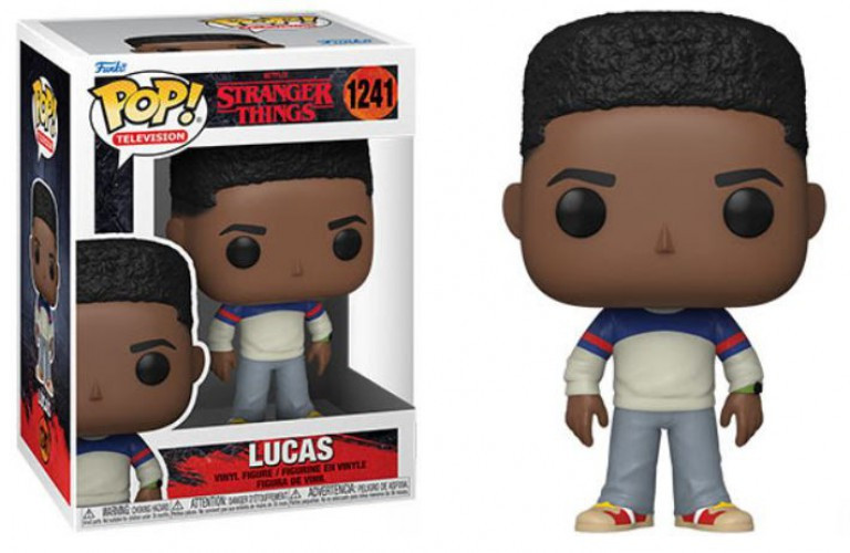 Funko Stranger Things POP! Television Lucas Sinclair Vinyl Figure #1241 Damaged Package、ToyWiz、kayou