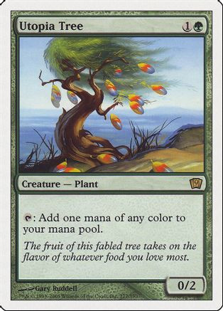 Utopia Tree (9ED-277) - 9th Edition、Wizards of the Coast、kayou