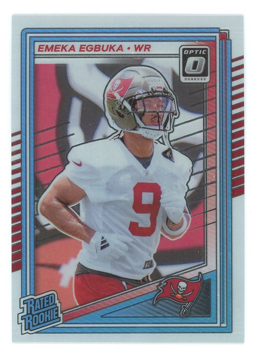 NFL 2025 Panini Donruss Optic Football Rated Rookies Emeka Egbuka #265、ToyWiz、kayou