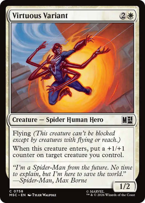 Virtuous Variant (Foil) | Marvel Super Heroes Commander、Magic: The Gathering、kayou