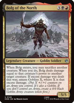 Bolg of the North (HOB-148) - The Hobbit、Wizards of the Coast、kayou