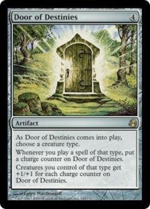 MtG Morningtide Rare Door of Destinies #143 Moderately Played、ToyWiz、kayou