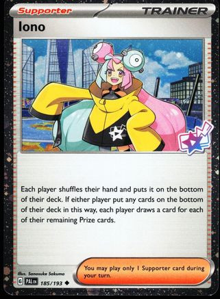 Iono - 185/193 (Cosmo Foil) 185 - Miscellaneous Cards Products Holofoil、The Pokémon Company、kayou