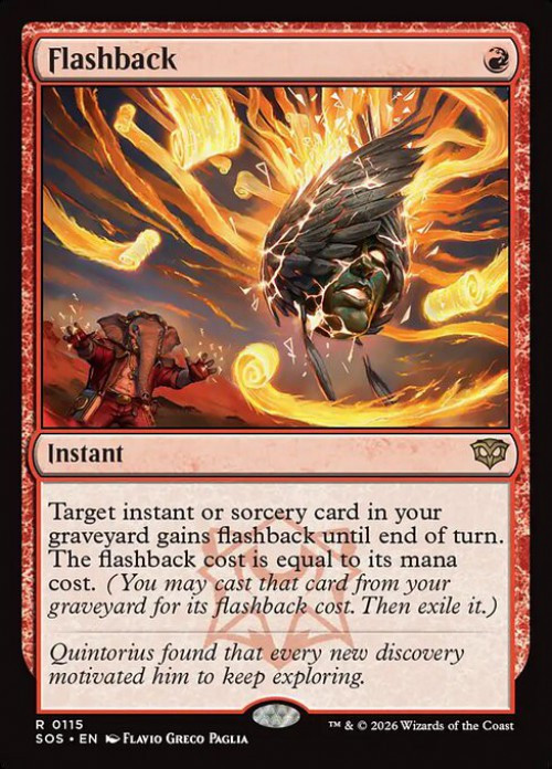 MtG Secrets of Strixhaven Rare Flashback #115、ToyWiz、kayou