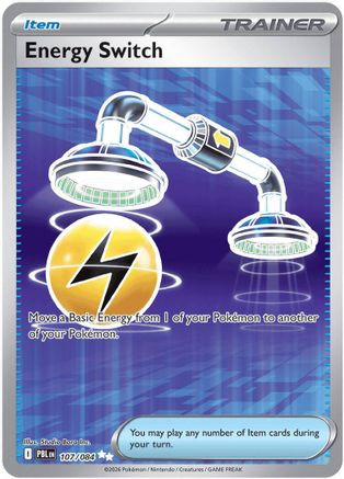 Energy Switch 107 - ME05 Pitch Black Holofoil、The Pokémon Company、kayou