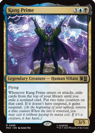 Kang Prime (MSC-085) - Commander: Marvel Super Heroes、Wizards of the Coast、kayou